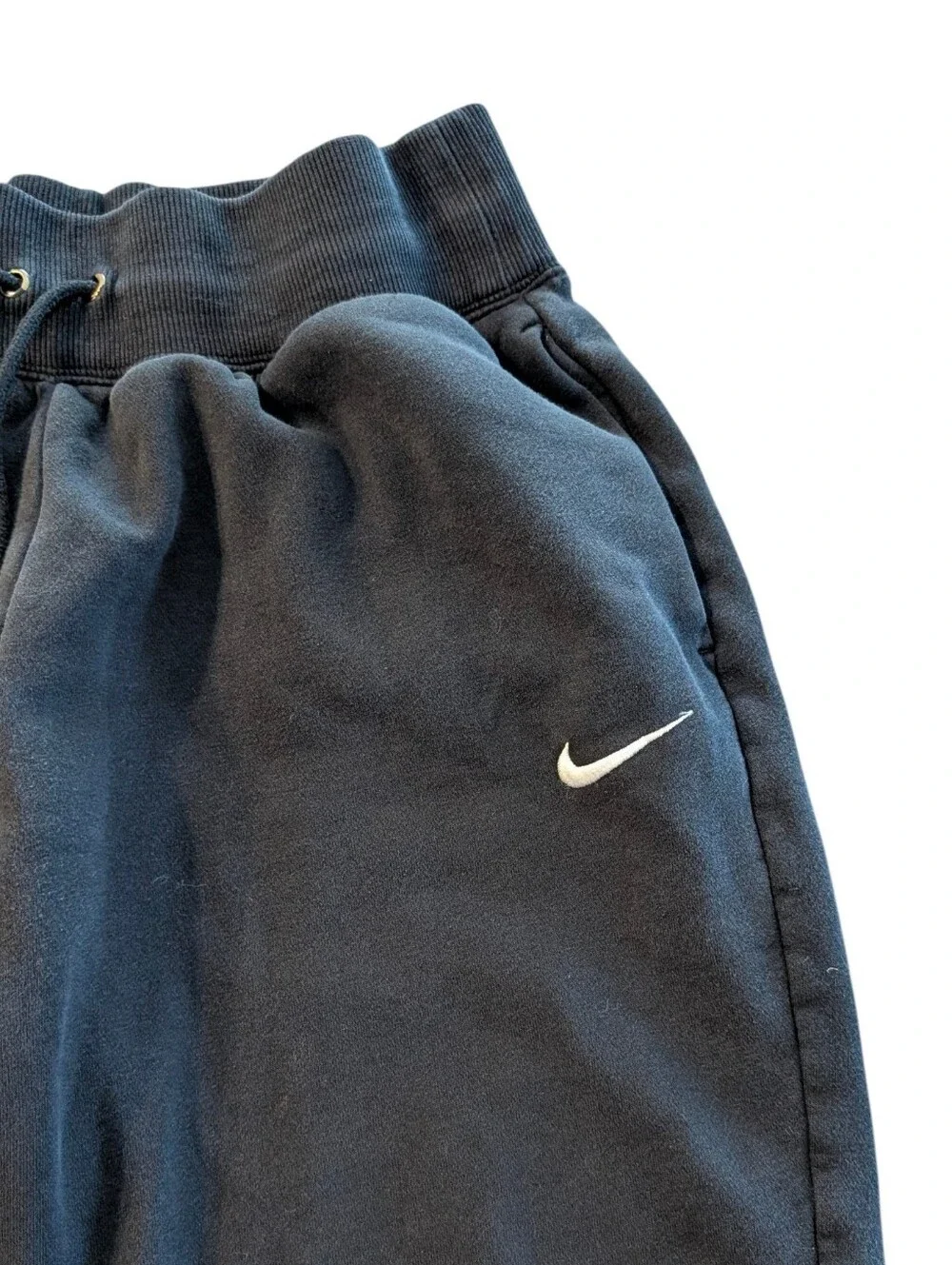 Nike Fleece Sweatpants Bundle Size M Phoenix Oversized High Waist Pin Tuck Black